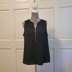 Apt. 9 sleeveless top in black